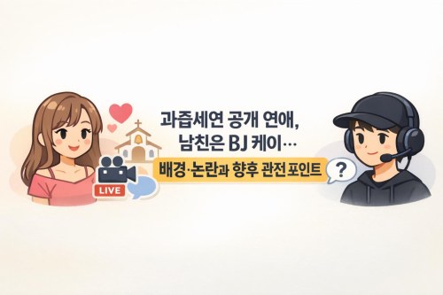과즙세연 공개 연애, 남친은 BJ 케이…배경·논란과 향후 관전 포인트