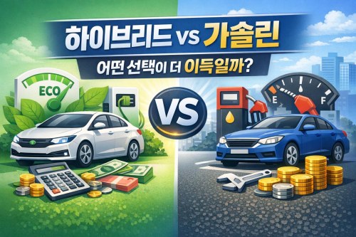 하이브리드 vs 가솔린, 어떤 선택이 더 이득일까 — 실주행으로 따져본 현실적인 판단기