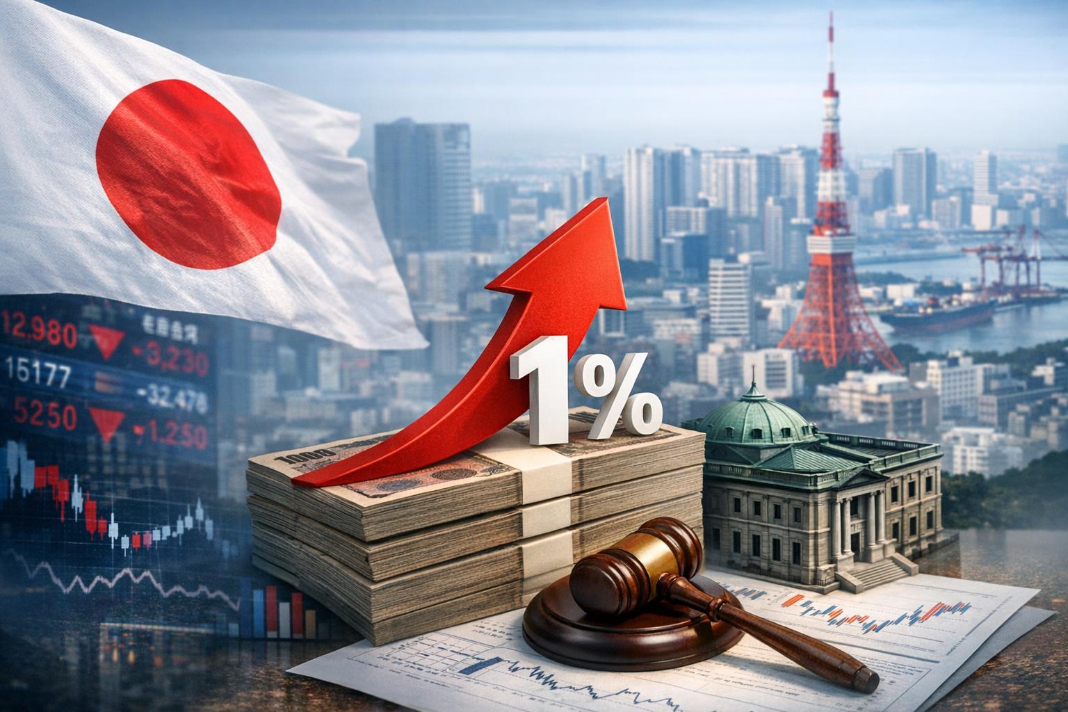 일본 금리인상: 기준금리 1% 진입과 경제적 파장