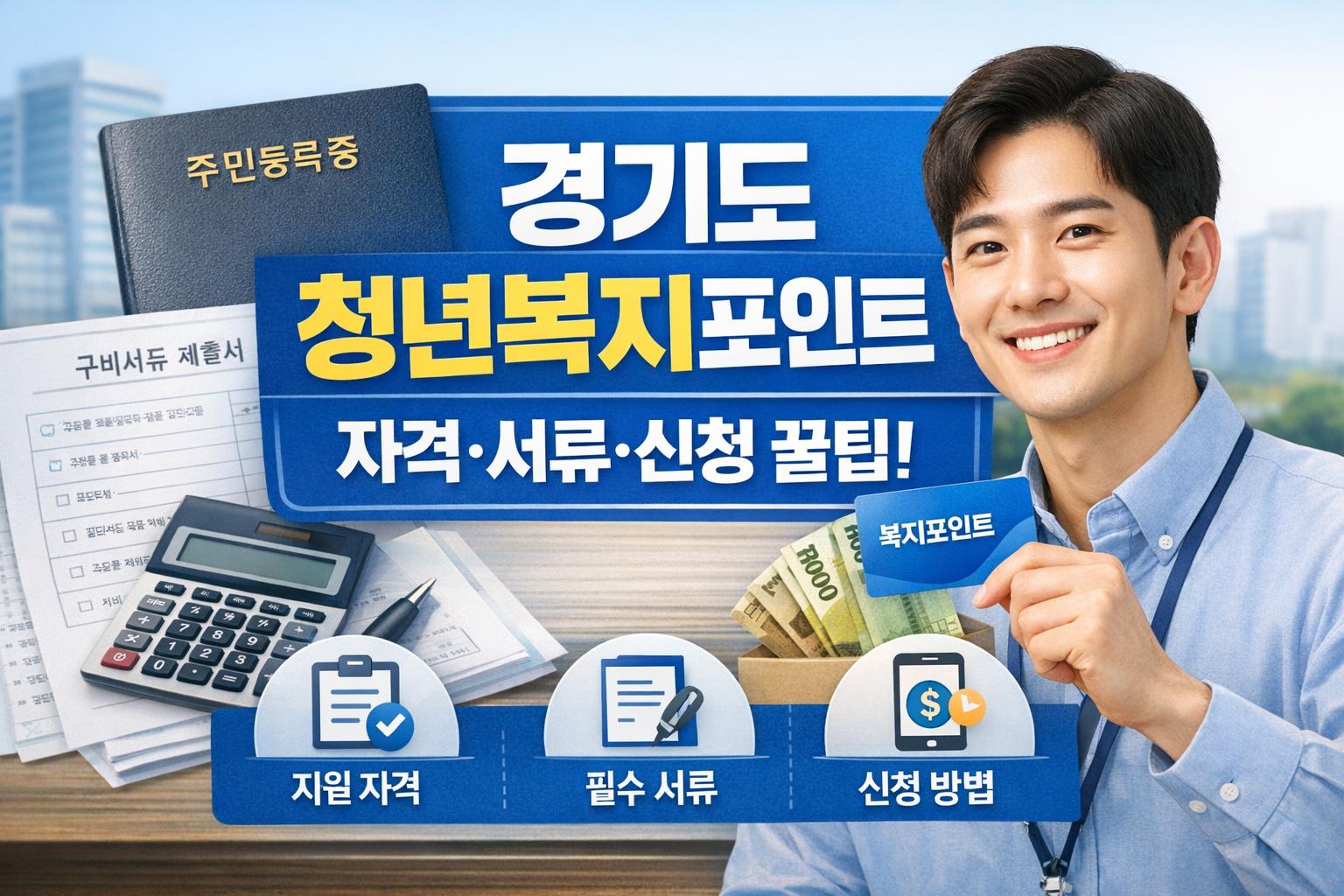 경기도 청년복지포인트, 신청 전 꼭 알아야 할 자격·서류·실전 팁